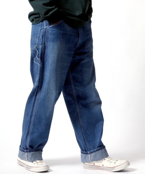 Lee（リー）の「加工デニムパンツ（デニムパンツ・メンズ・インディゴブルー・X-LARGE）」の9枚目の写真