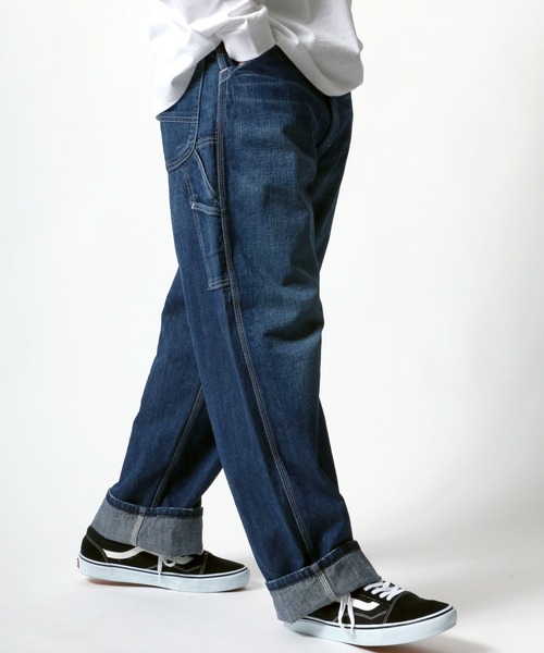 Lee（リー）の「加工デニムパンツ（デニムパンツ・メンズ・インディゴブルー・X-LARGE）」の7枚目の写真