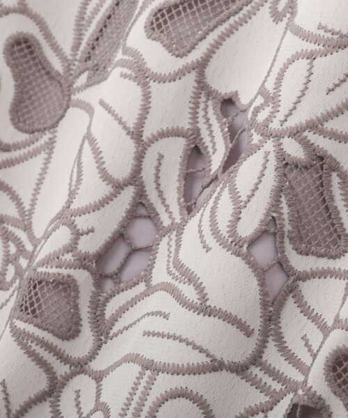 PROPORTION BODY DRESSING（プロポーションボディドレッシング）の「カットワークレースタイトスカート / 1213120211（スカート・レディース・ブルー/グレー・SMALL/X-SMALL/MEDIUM）」の6枚目の写真