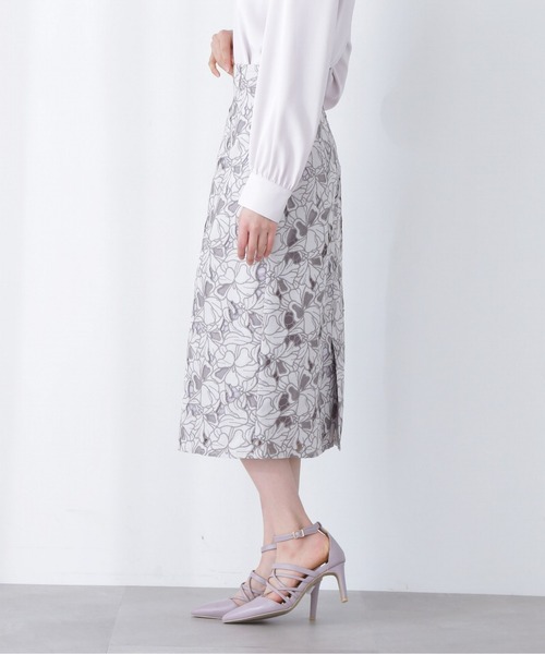 PROPORTION BODY DRESSING（プロポーションボディドレッシング）の「カットワークレースタイトスカート / 1213120211（スカート・レディース・ブルー/グレー・SMALL/X-SMALL/MEDIUM）」の20枚目の写真