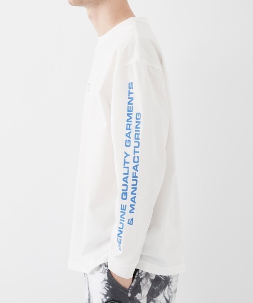 RUSTY(ラスティ)の「【RUSTY:ラスティー】ロゴロングTシャツ 袖プリント(Tシャツ/カットソー・メンズ・ホワイト/ロイヤルブルー/ピンク・LARGE/MEDIUM/X-LARGE)」の19枚目の写真