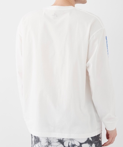 RUSTY(ラスティ)の「【RUSTY:ラスティー】ロゴロングTシャツ 袖プリント(Tシャツ/カットソー・メンズ・ホワイト/ロイヤルブルー/ピンク・LARGE/MEDIUM/X-LARGE)」の20枚目の写真