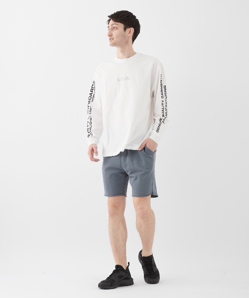 RUSTY(ラスティ)の「【RUSTY:ラスティー】ロゴロングTシャツ 袖プリント(Tシャツ/カットソー・メンズ・ホワイト/ロイヤルブルー/ピンク・LARGE/MEDIUM/X-LARGE)」の7枚目の写真