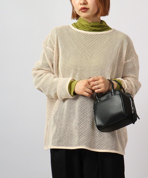 BRODIAEA(ブローディア)の「BRODIAEA テンセルガーゼ スーパーストレッチベーシック(Tシャツ/カットソー・レディース・シルバーグレー/モカ/ブラック系その他2/オフホワイト/カーキ/グリーン系その他/ブルー/ベージュ/ピンク/チャコール・40)」の8枚目の写真
