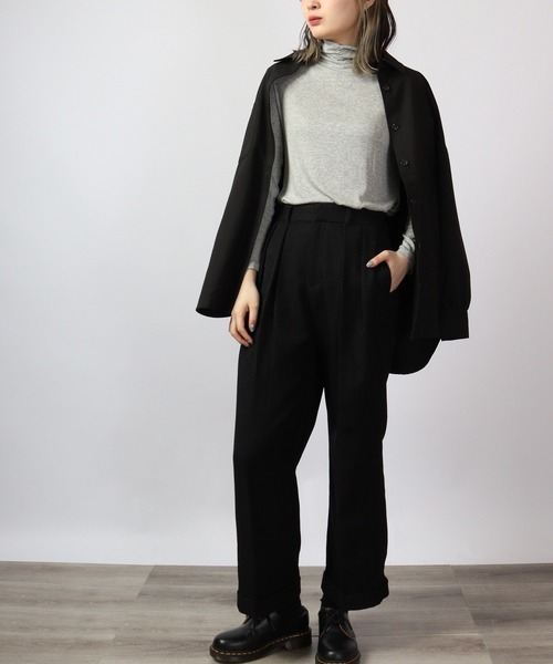 BRODIAEA(ブローディア)の「BRODIAEA テンセルガーゼ スーパーストレッチベーシック(Tシャツ/カットソー・レディース・シルバーグレー/モカ/ブラック系その他2/オフホワイト/カーキ/グリーン系その他/ブルー/ベージュ/ピンク/チャコール・40)」の11枚目の写真
