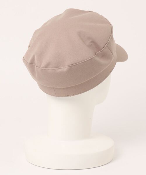 ANAP（アナップ）の「シンプルキャスケット（キャスケット・レディース・ブラック/ベージュ・FREE）」の3枚目の写真