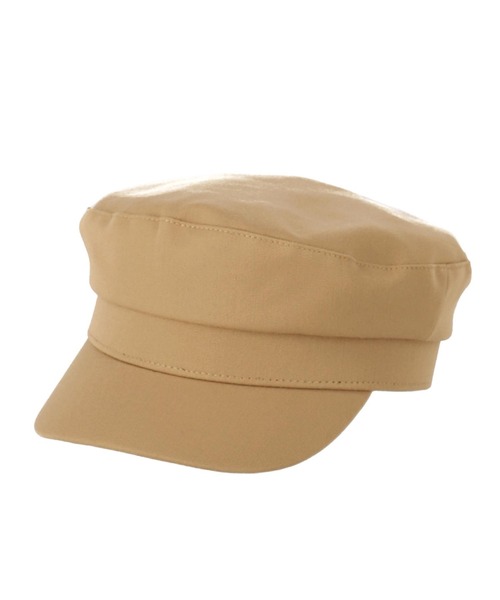 ANAP（アナップ）の「シンプルキャスケット（キャスケット・レディース・ブラック/ベージュ・FREE）」の5枚目の写真