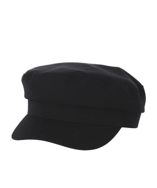 ANAP（アナップ）の「シンプルキャスケット（キャスケット・レディース・ブラック/ベージュ・FREE）」の6枚目の写真