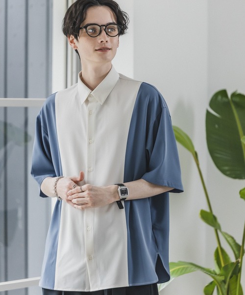 RAGEBLUE（レイジブルー）の「ラグイージー/ドルマンスリーブクリーンシャツ（シャツ/ブラウス・メンズ・その他/ホワイト系その他/ブラック系その他/ベージュ系その他/ホワイト・SMALL/MEDIUM/LARGE）」の15枚目の写真