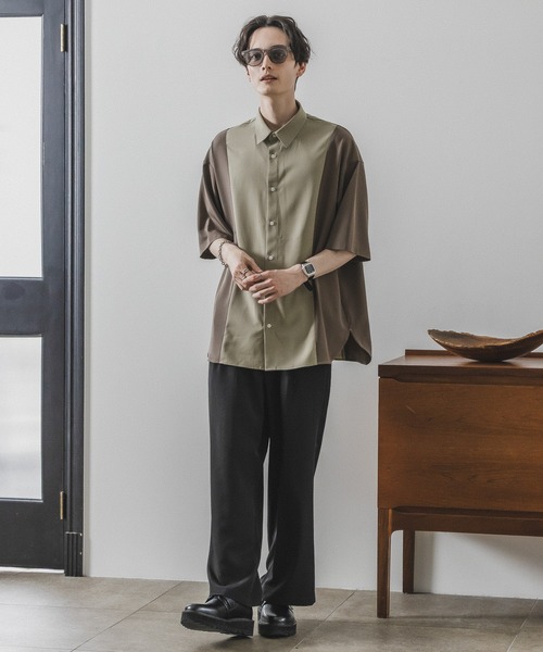 RAGEBLUE（レイジブルー）の「ラグイージー/ドルマンスリーブクリーンシャツ（シャツ/ブラウス・メンズ・その他/ホワイト系その他/ブラック系その他/ベージュ系その他/ホワイト・SMALL/MEDIUM/LARGE）」の16枚目の写真