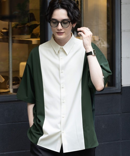 RAGEBLUE（レイジブルー）の「ラグイージー/ドルマンスリーブクリーンシャツ（シャツ/ブラウス・メンズ・その他/ホワイト系その他/ブラック系その他/ベージュ系その他/ホワイト・SMALL/MEDIUM/LARGE）」の10枚目の写真