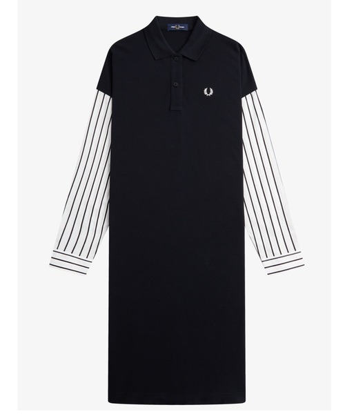 FRED PERRY（フレッドペリー）の「Panelled Pique Shirt Dress
