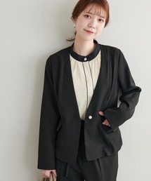 セットアップ可/リバーシブル釦ウォッシャブルジャケット