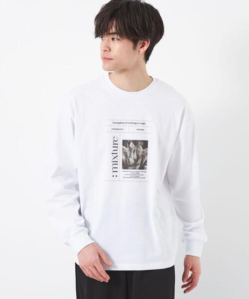 green label relaxing(グリーンレーベルリラクシング)の「<Phospho Graphica>グラフィック ロングスリーブ Tシャツ(Tシャツ/カットソー・メンズ・その他1/その他2/その他3・L/S/M)」の7枚目の写真