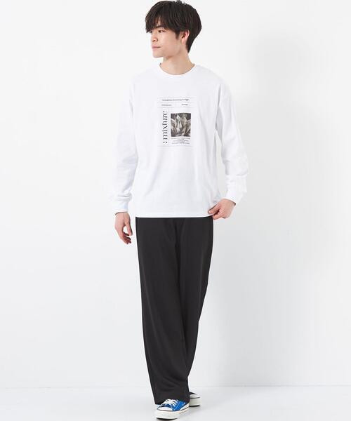 green label relaxing(グリーンレーベルリラクシング)の「<Phospho Graphica>グラフィック ロングスリーブ Tシャツ(Tシャツ/カットソー・メンズ・その他1/その他2/その他3・L/S/M)」の8枚目の写真