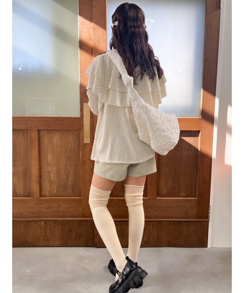 JUMELLE（ジュメロ）の「BIGショルダーバッグ（ショルダーバッグ・レディース・アイボリー・FREE）」の16枚目の写真