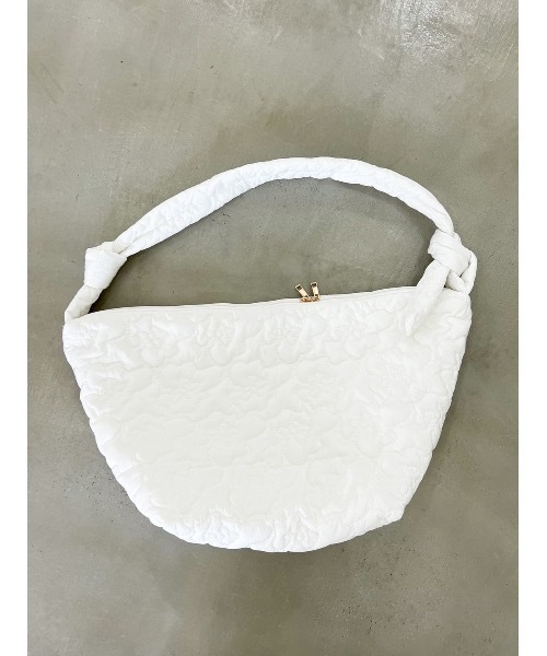 JUMELLE（ジュメロ）の「BIGショルダーバッグ（ショルダーバッグ・レディース・アイボリー・FREE）」の21枚目の写真