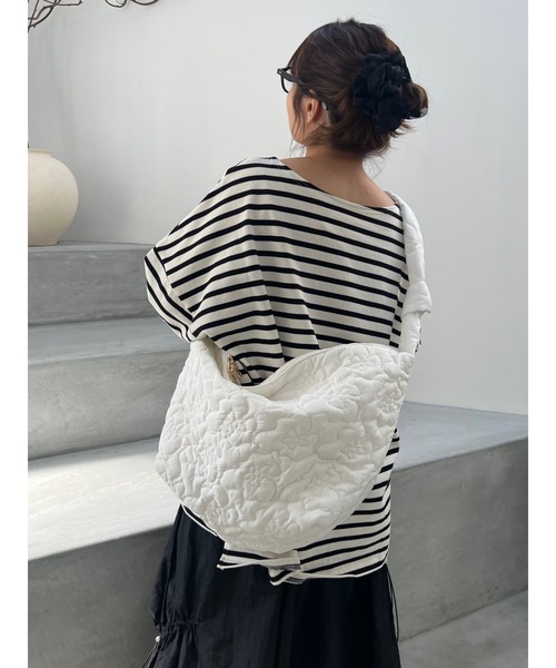 JUMELLE（ジュメロ）の「BIGショルダーバッグ（ショルダーバッグ・レディース・アイボリー・FREE）」の22枚目の写真