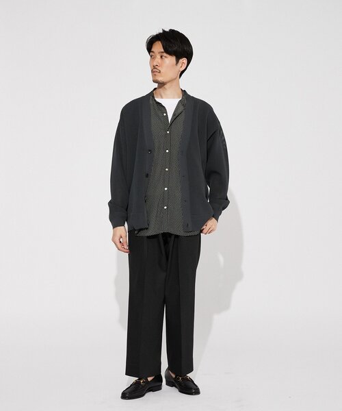 EDIFICE(エディフィス)の「スポンディッシュ リラックス ニット カーディガン(カーディガン/ボレロ・メンズ・レッド/ブラック/ブルー系その他/チャコールグレー・LARGE/SMALL/MEDIUM)」の10枚目の写真