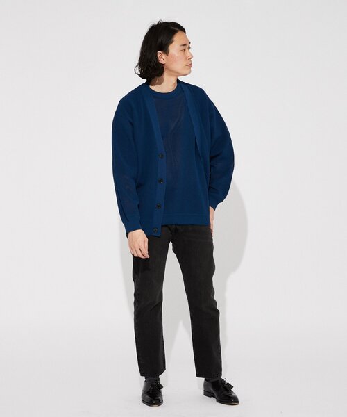 EDIFICE(エディフィス)の「スポンディッシュ リラックス ニット カーディガン(カーディガン/ボレロ・メンズ・レッド/ブラック/ブルー系その他/チャコールグレー・LARGE/SMALL/MEDIUM)」の13枚目の写真