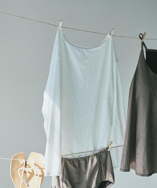 【WEB限定】クリアポーチ付きフレアキャミスイムウエア4点セット