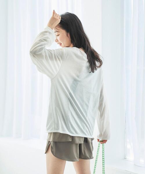 【WEB限定】クリアポーチ付きフレアキャミスイムウエア4点セット