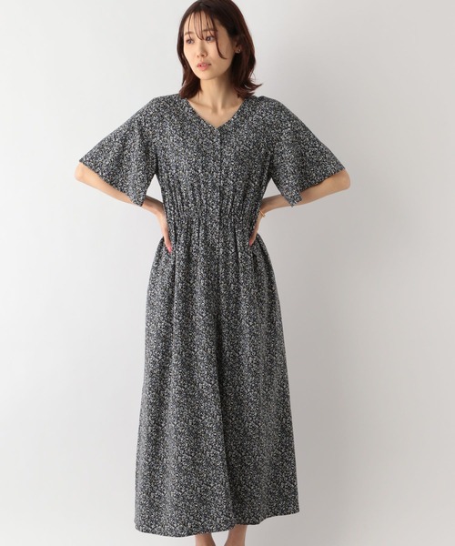 GLOBAL WORK（グローバルワーク）の「さらさらリラックススタイルアップワンピース半袖/163804（ワンピース・レディース・ブラック系その他2/ベージュ系その他/ネイビー系/ベージュ系その他2/ホワイト系その他/ブラック系その他/ブラック系その他3・MEDIUM/LARGE）」の21枚目の写真