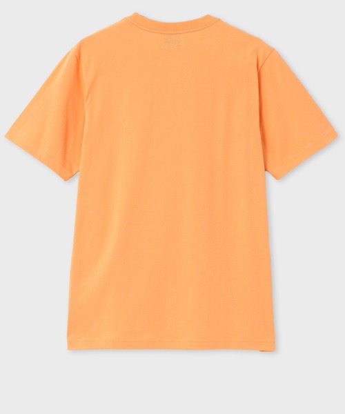 PS Paul Smith(ピーエスポールスミス)の「“Sports Stripe Zebra” ワンポイントTシャツ / 132506 011R(Tシャツ/カットソー・メンズ・ネイビー/ダークオリーブ/オレンジ/ライトグリーン/ホワイト/ライトブルー/ブラック・SMALL/MEDIUM/LARGE/X-LARGE/XX-LARGE)」の13枚目の写真