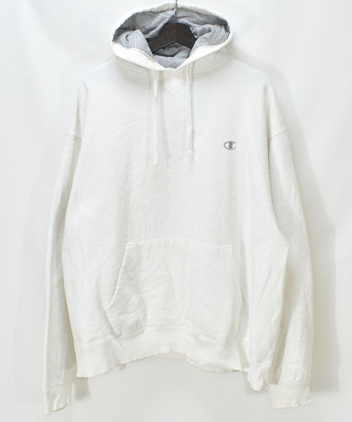 Champion(チャンピオン)の「【ヴィンテージ古着】Champion / チャンピオン ロゴ刺繍 スウェットパーカー(パーカー・メンズ・ホワイト・X-LARGE)」の6枚目の写真