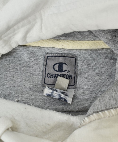 Champion(チャンピオン)の「【ヴィンテージ古着】Champion / チャンピオン ロゴ刺繍 スウェットパーカー(パーカー・メンズ・ホワイト・X-LARGE)」の5枚目の写真