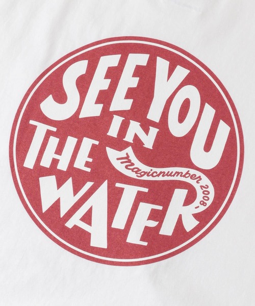 MAGIC NUMBER（マジック ナンバー）の「MAGIC NUMBER　SEEYOUINTHEWATERXV SHORT-SLEEVE TEE（Tシャツ/カットソー・メンズ・ブラック/ホワイト/ホワイト系その他・MEDIUM/LARGE）」の19枚目の写真