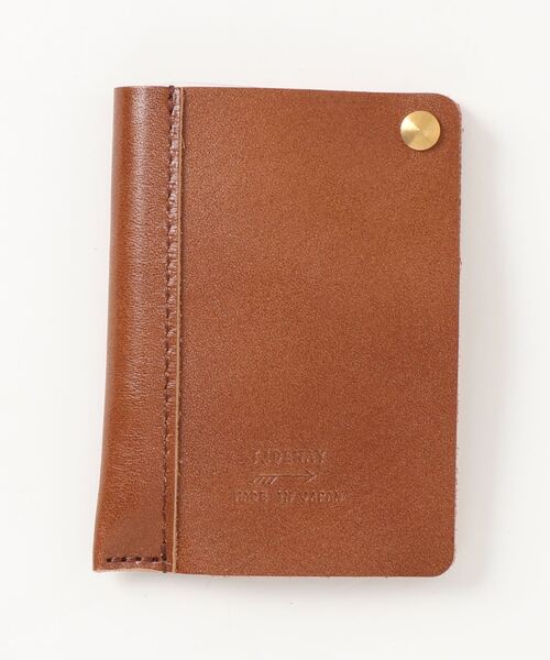 TIDEWAY（タイドウェイ）の「LIGHT LEATHER CARD CASE（カードケース・レディース・ブラウン/チョコ/アッシュグレー/ブラック/キャメル・FREE）」の5枚目の写真