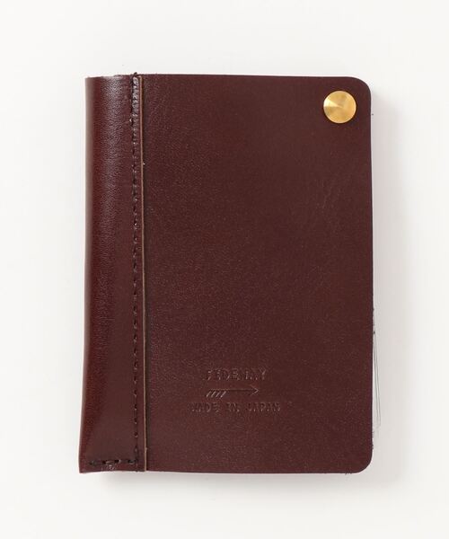 TIDEWAY（タイドウェイ）の「LIGHT LEATHER CARD CASE（カードケース・レディース・ブラウン/チョコ/アッシュグレー/ブラック/キャメル・FREE）」の4枚目の写真