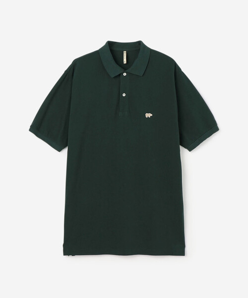 Scye(サイ)の「SCYE BASICS | 〈別注〉鹿の子ポロシャツ MEN(ポロシャツ・メンズ・ダークグリーン/ブラウン系その他/チャコール・36/38/40)」の3枚目の写真
