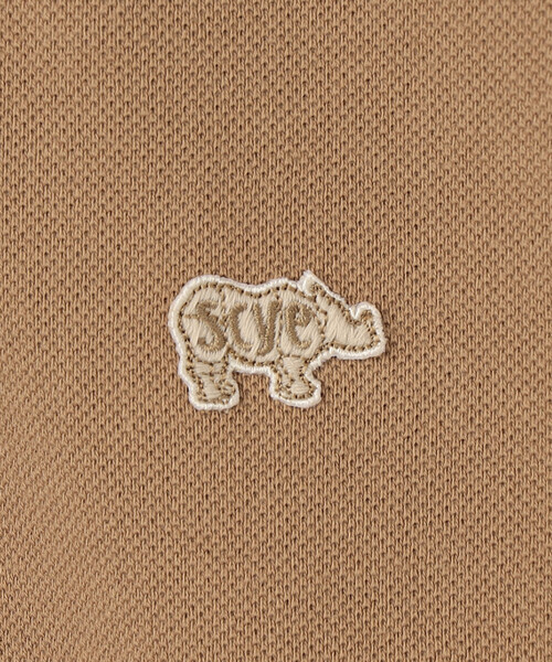 Scye(サイ)の「SCYE BASICS | 〈別注〉鹿の子ポロシャツ MEN(ポロシャツ・メンズ・ダークグリーン/ブラウン系その他/チャコール・36/38/40)」の11枚目の写真