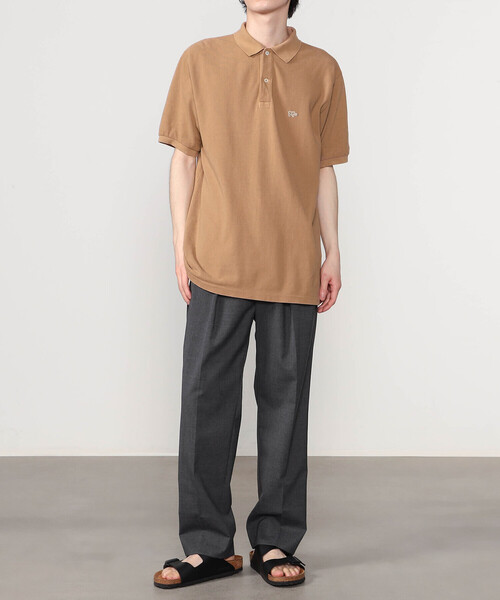 Scye(サイ)の「SCYE BASICS | 〈別注〉鹿の子ポロシャツ MEN(ポロシャツ・メンズ・ダークグリーン/ブラウン系その他/チャコール・36/38/40)」の15枚目の写真
