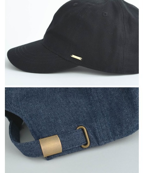 Re:EDIT（リエディ）の「ゴールドモチーフキャップ（キャップ・レディース・ブラック/イエロー/ブルー系その他/アイボリー・FREE）」の14枚目の写真