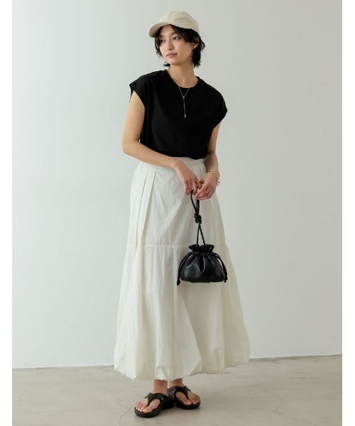 Re:EDIT（リエディ）の「ゴールドモチーフキャップ（キャップ・レディース・ブラック/イエロー/ブルー系その他/アイボリー・FREE）」の7枚目の写真