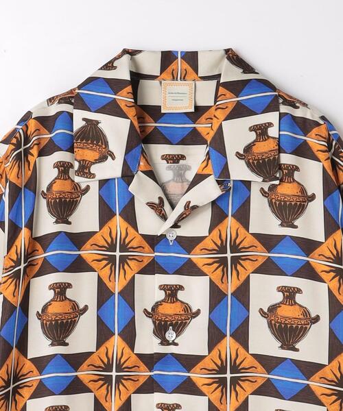 Drole De Monsieur(ドロール ド ムッシュ)の「<DROLE DE MONSIEUR × GERGEI ERDEI> VASE SHIRT/シャツ(シャツ/ブラウス・メンズ・ブラウン・L/M)」の4枚目の写真