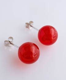 SARINOHANA/silver925シルバーカラーシンプル一粒ピアス