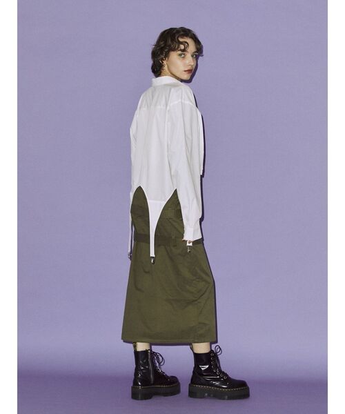 jouetie(ジュエティ)の「ガーターシャツ(シャツ/ブラウス・レディース・オフホワイト/ピンク/ブルー・MEDIUM)」の9枚目の写真