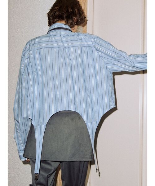 jouetie(ジュエティ)の「ガーターシャツ(シャツ/ブラウス・レディース・オフホワイト/ピンク/ブルー・MEDIUM)」の14枚目の写真