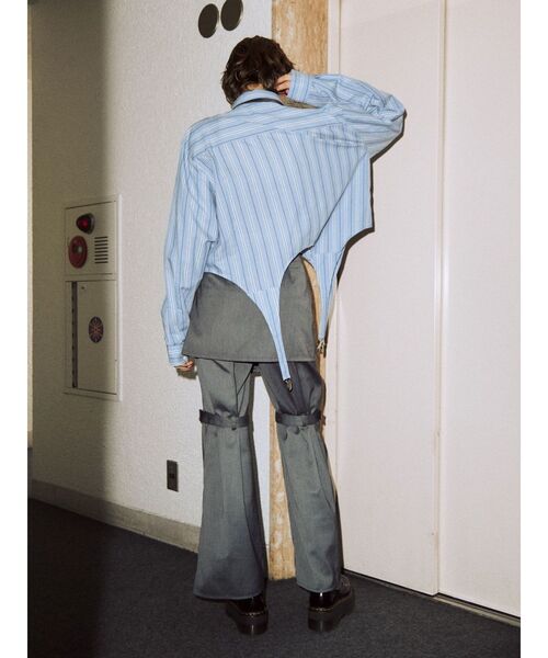 jouetie(ジュエティ)の「ガーターシャツ(シャツ/ブラウス・レディース・オフホワイト/ピンク/ブルー・MEDIUM)」の18枚目の写真