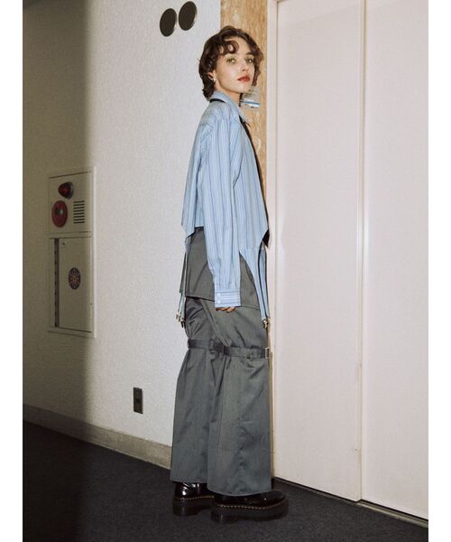 jouetie(ジュエティ)の「ガーターシャツ(シャツ/ブラウス・レディース・オフホワイト/ピンク/ブルー・MEDIUM)」の19枚目の写真