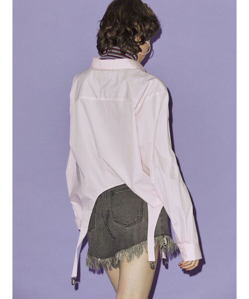 jouetie(ジュエティ)の「ガーターシャツ(シャツ/ブラウス・レディース・オフホワイト/ピンク/ブルー・MEDIUM)」の22枚目の写真