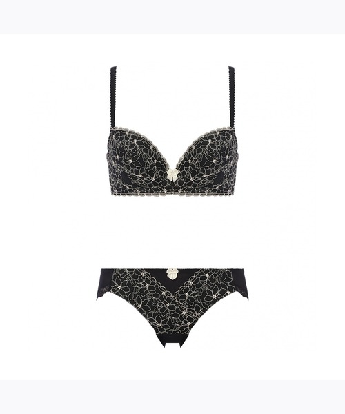 新品未使用❗️Soft up bra Lサイズ　ブラック3枚セット　匿名配送 大きいサイズ レディース レースノンワイヤーブラジャー