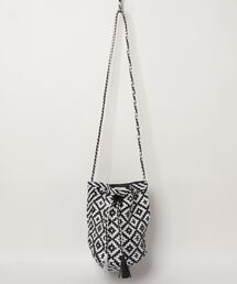 【Swaraj/スワラージ】ゴート編み巾着ショルダーBAG