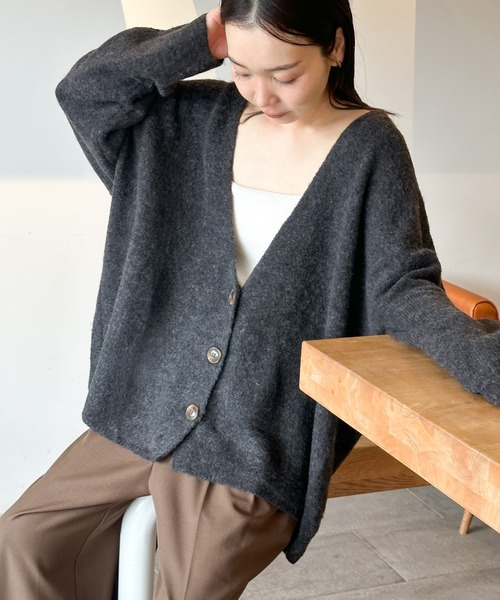 ほぼ新品★*Sofia Vネック カーディガン Deuxieme Classe・*Sofia Vネック カーディガン Sofia Vネック