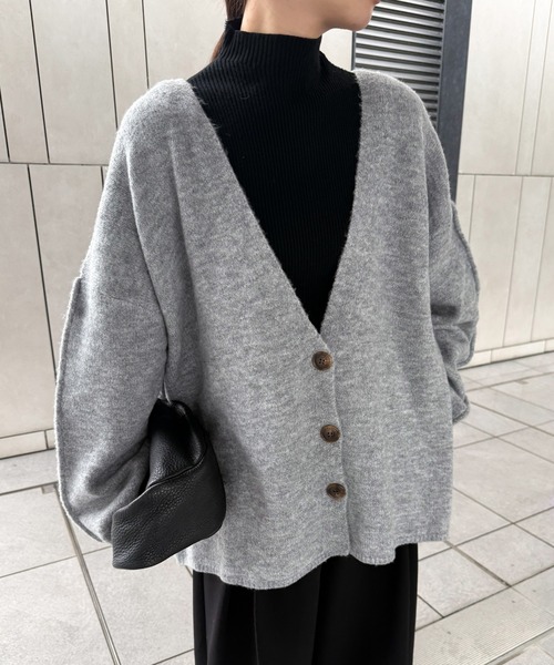 週末値下げ！モラビト　カーディガン 週末値下げ！モラビト カーディガン - メルカリ