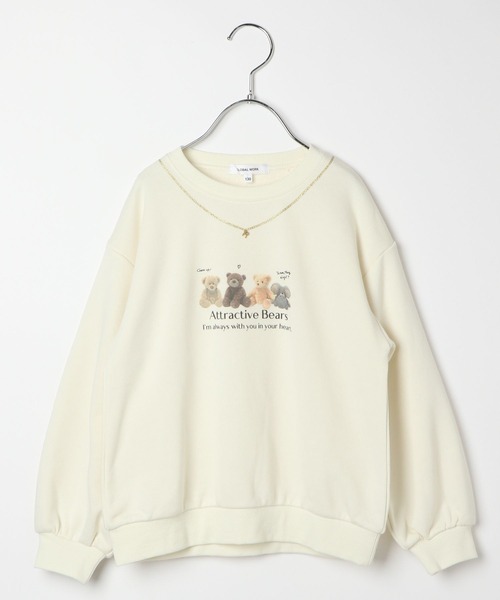 GLOBAL WORK(グローバルワーク)の「オテラク/モチーフスウェット/907706(スウェット・キッズ・ブラック/サックスブルー/ベージュ/オフホワイト/ホワイト/ブラック系その他/サックスブルー系3・120cm/100cm/140cm/110cm/130cm/160cm/150cm)」の16枚目の写真